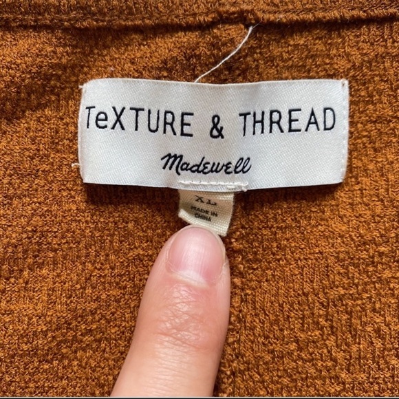 Madewell Texture & Thread Square Neck Dress - Picture 3 of 9